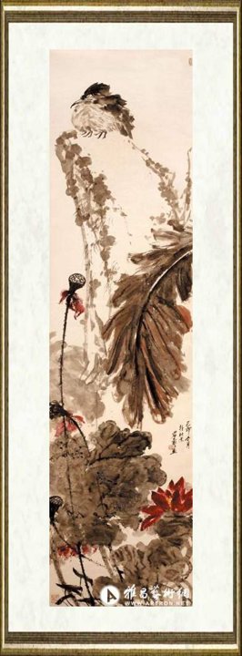 君寿_金秋一景 对屏